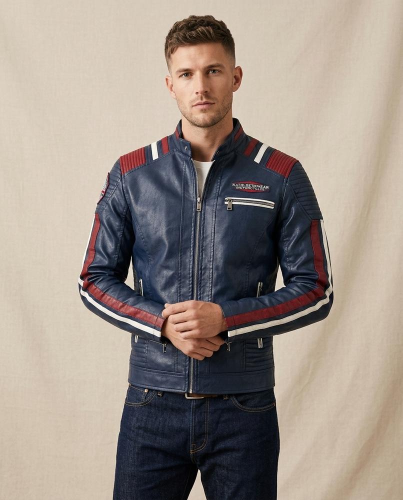 Lands Mode - Rosud | Gesteppt Tailliert Jacke Herren