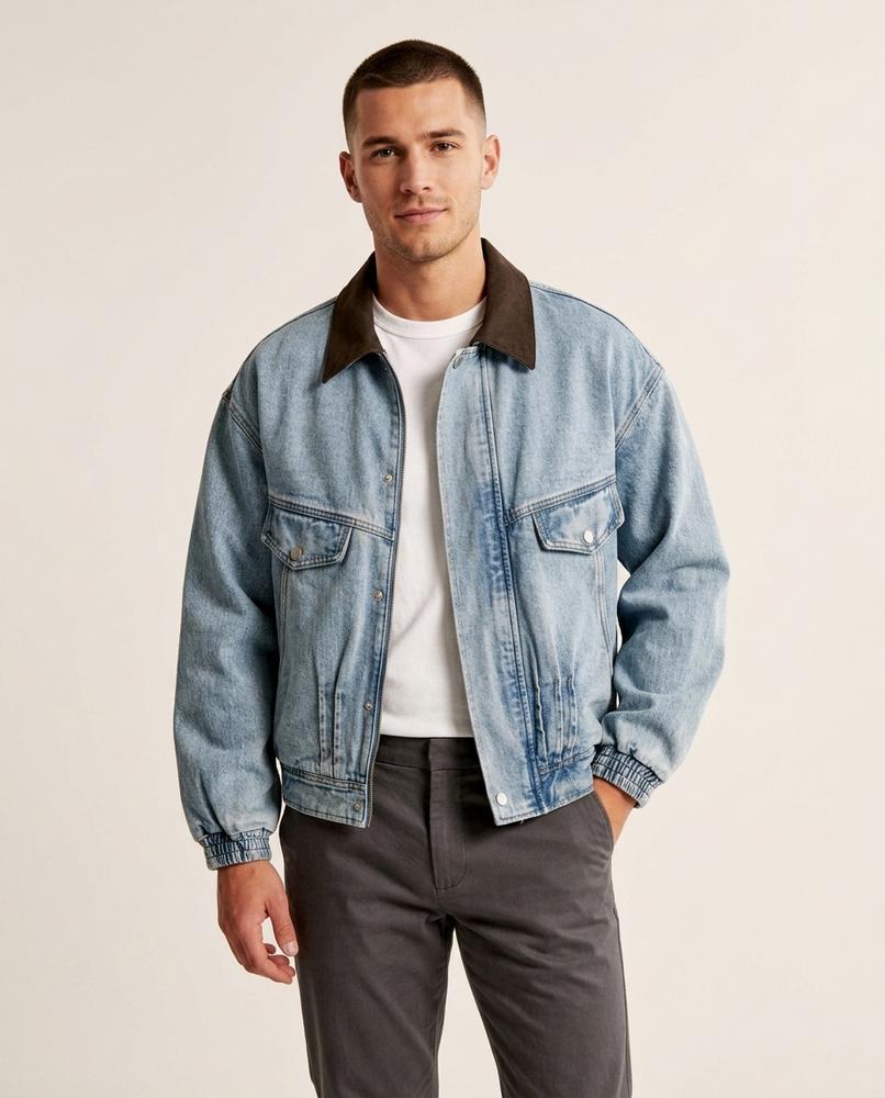 Lands Mode - Rotut | Gewaschen Blousonartig Jacke Unisex