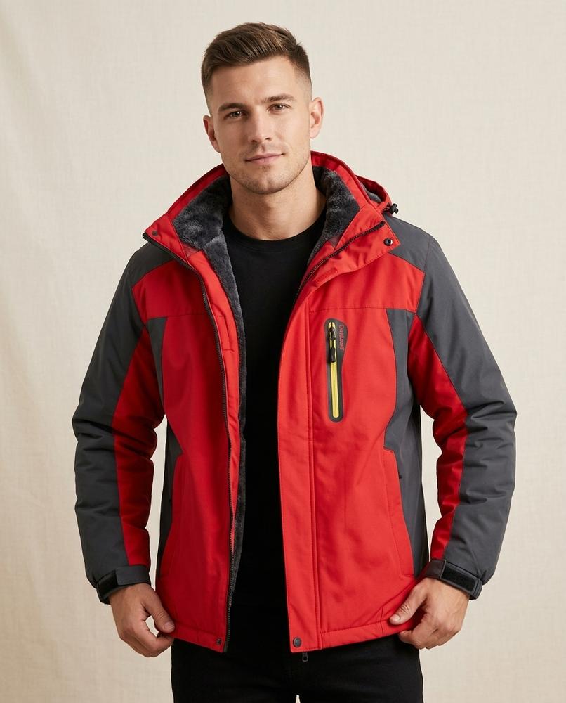 Lands Mode - Mipos | Gefüttert Zweifarbig Jacke Herren