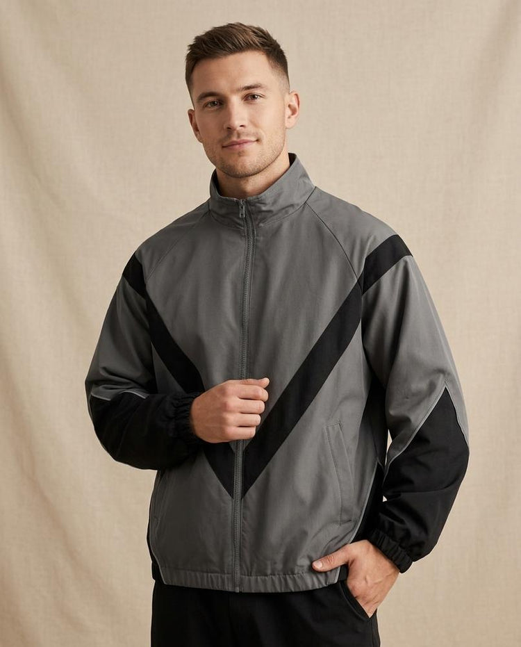 Beanland - Tihar | Langärmlige Zweifarbige Jacke Unisex