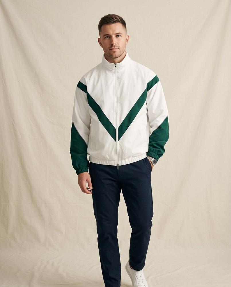 Lands Mode - Tihar | Langärmlige Zweifarbige Jacke Unisex