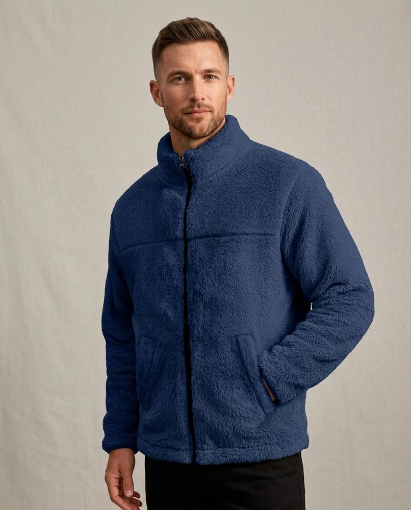 Beanland - Vizev | Flauschig Hochgeschlossen Jacke Herren