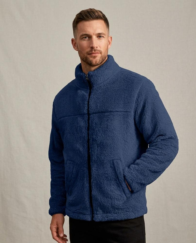 Beanland - Vizev | Flauschig Hochgeschlossen Jacke Herren