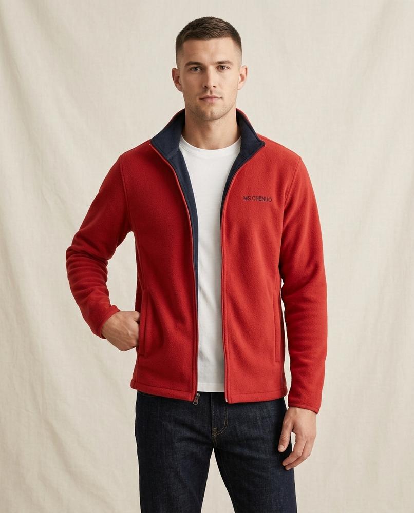 Lands Mode - Lunat | Reißverschluss Fleece Jacke Herren