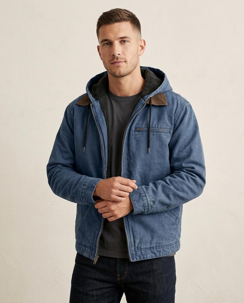 Lands Mode - Eukar | Gefüttert Robust Jacke Herren
