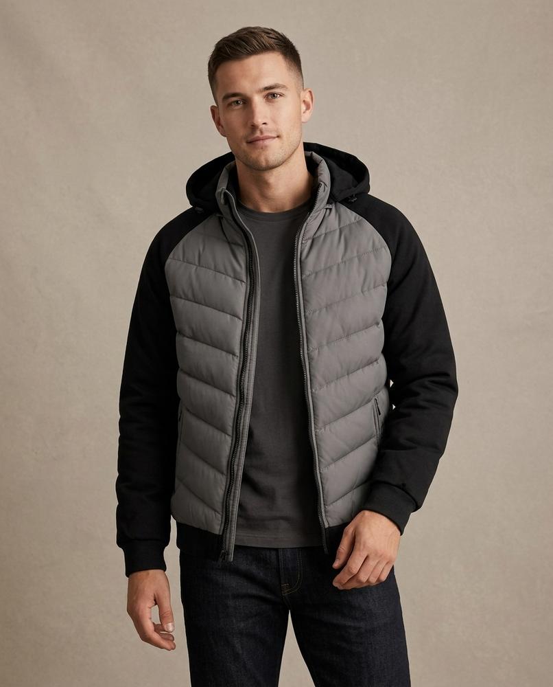Lands Mode - Ziker | Gesteppt Gefüttert Jacke Herren