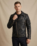 Lands Mode - Dused | Asymmetrische Detailreiche Jacke Herren