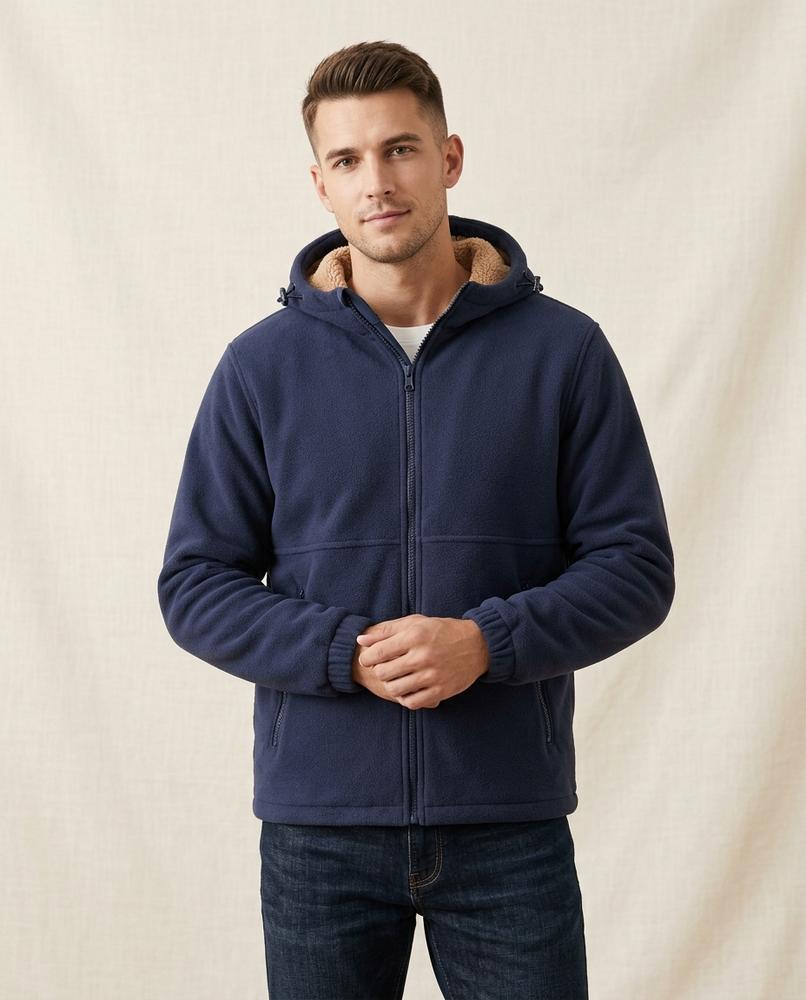 Lands Mode - Mehil | Gefütterte Fleece Jacke Herren