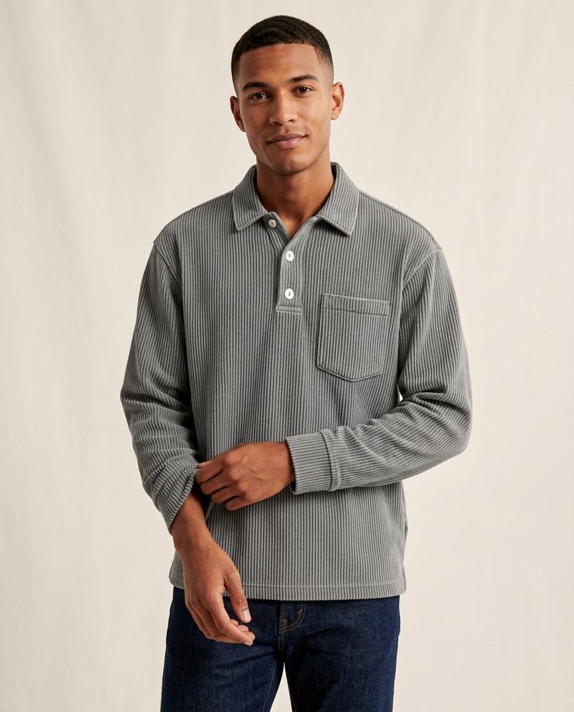 Beanland - Eatel | Geripptes Langärmliges Shirt Herren