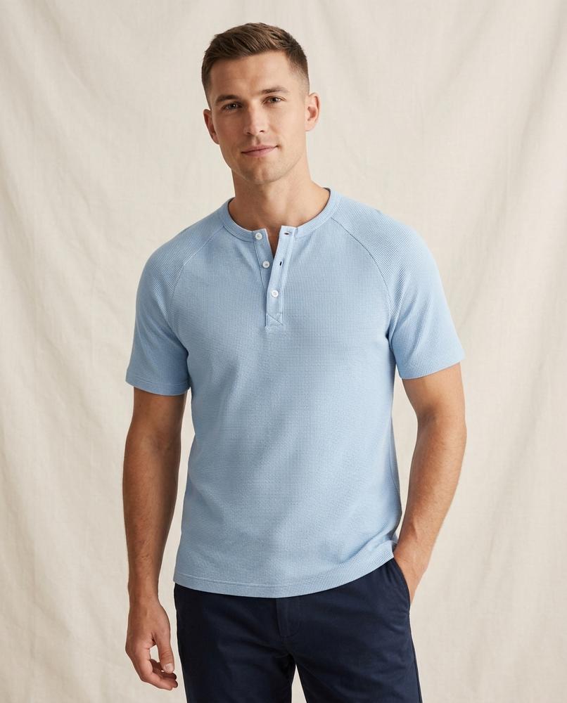Lands Mode - Aivit | Strukturiertes Kurzärmliges Shirt Herren