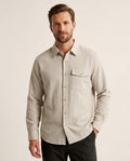 Lands Mode - Rativ | Strukturiertes Gestreiftes Hemd Unisex