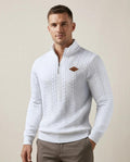 Lands Mode - Tezam | Strukturierter Langärmliger Pullover Herren