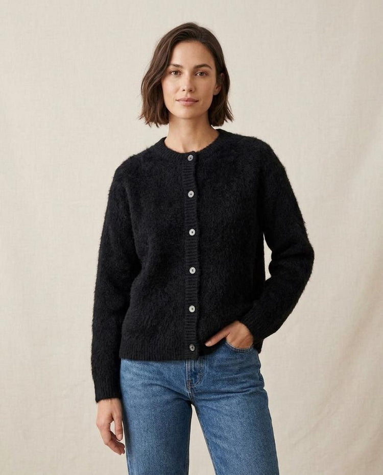 Beanland - Cizat | Geknöpft Strukturiert Cardigan Unisex