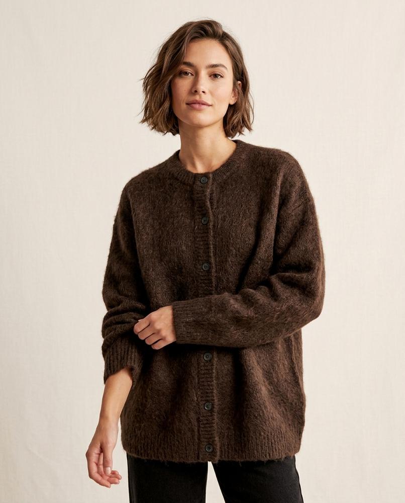 Lands Mode - Cizat | Geknöpft Strukturiert Cardigan Unisex