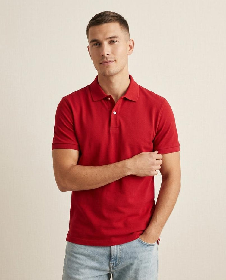 Beanland - Kefud | Kurzärmliges Strukturiertes Shirt Herren