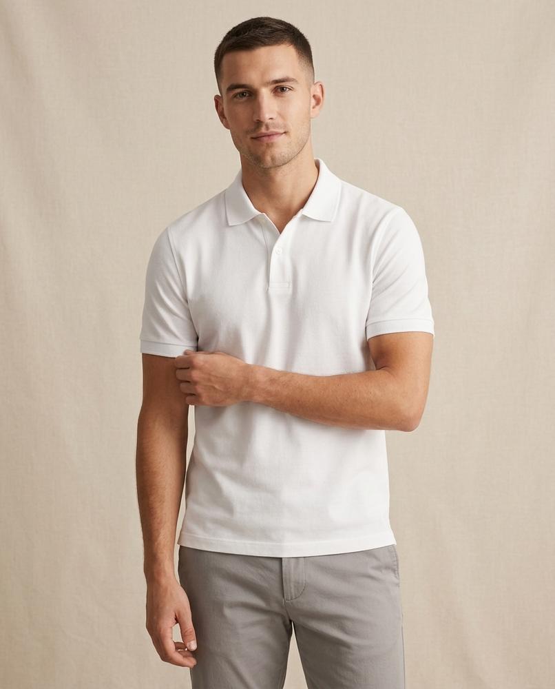 Beanland - Kefud | Kurzärmliges Strukturiertes Shirt Herren