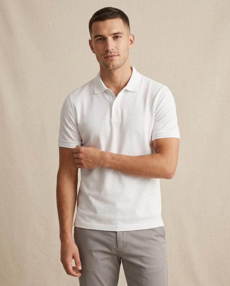Beanland - Kefud | Kurzärmliges Strukturiertes Shirt Herren