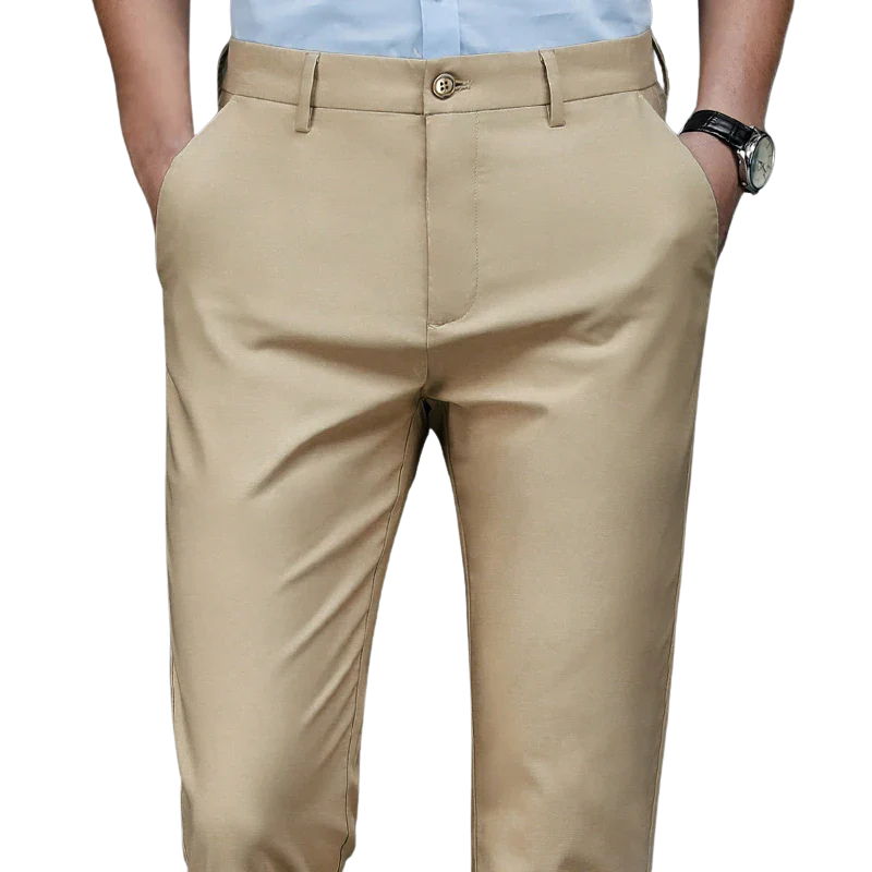 Lands Mode Herren Chino-Hose - Schmale Passform (Slim Fit) - Business & Freizeit