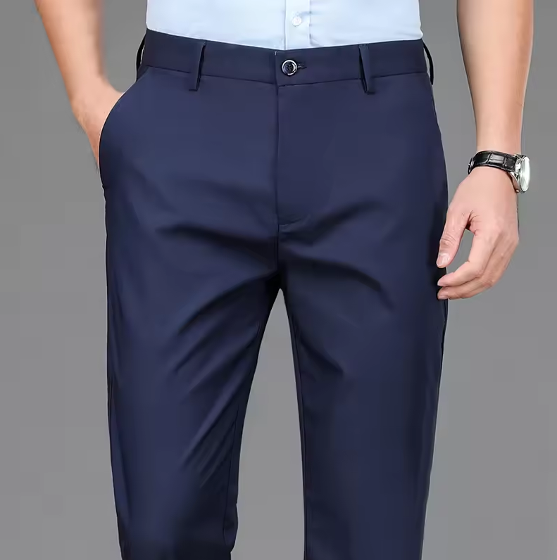 Lands Mode Herren Chino-Hose - Schmale Passform (Slim Fit) - Business & Freizeit