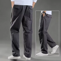 Lands Mode Herren Stoffhose - Gerade Passform mit 4 Taschen - Baumwoll-Mix