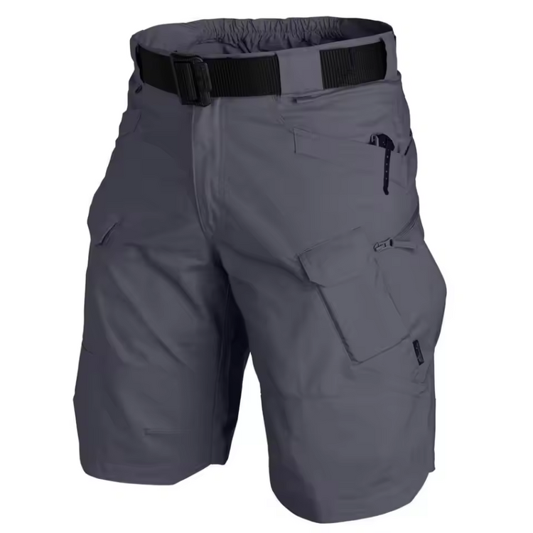 Beanland Herren Cargoshorts - Gerader Schnitt mit Gürtel & Multi-Taschen - Robust & Funktional